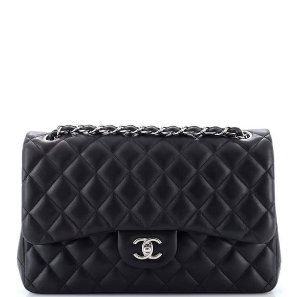 Chanel Jumbo Classic Double Flap Bag Quilted Lambskin - Picture 1 of 8